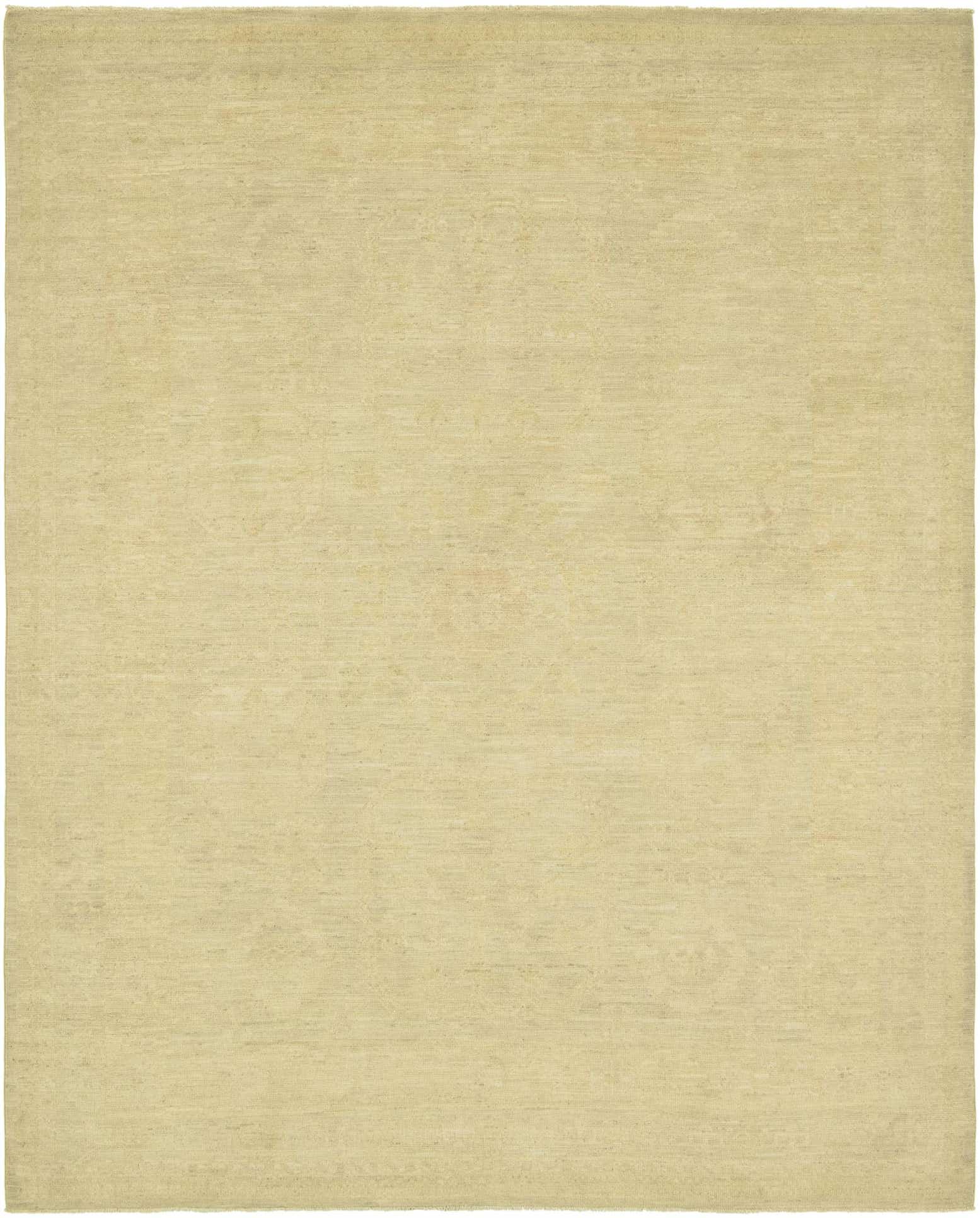 8' 1 x 10' 2 Hand Knotted Peshawar Ziegler Wool Rug