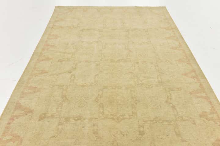 5' 10 x 10' Hand Knotted Peshawar Ziegler Rug
