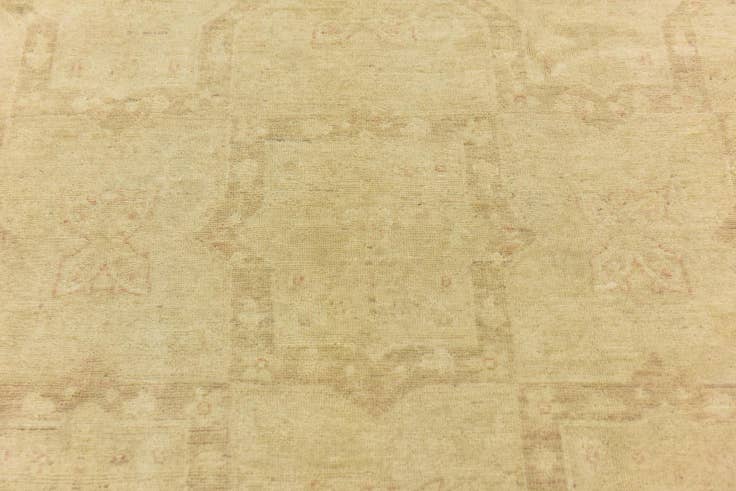 Detail image of 5' 10 x 10' Hand Knotted Peshawar Ziegler Rug