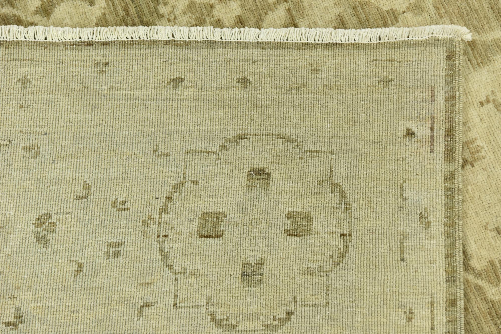 8' 10 x 11' 5 Hand Knotted Peshawar Ziegler Rug