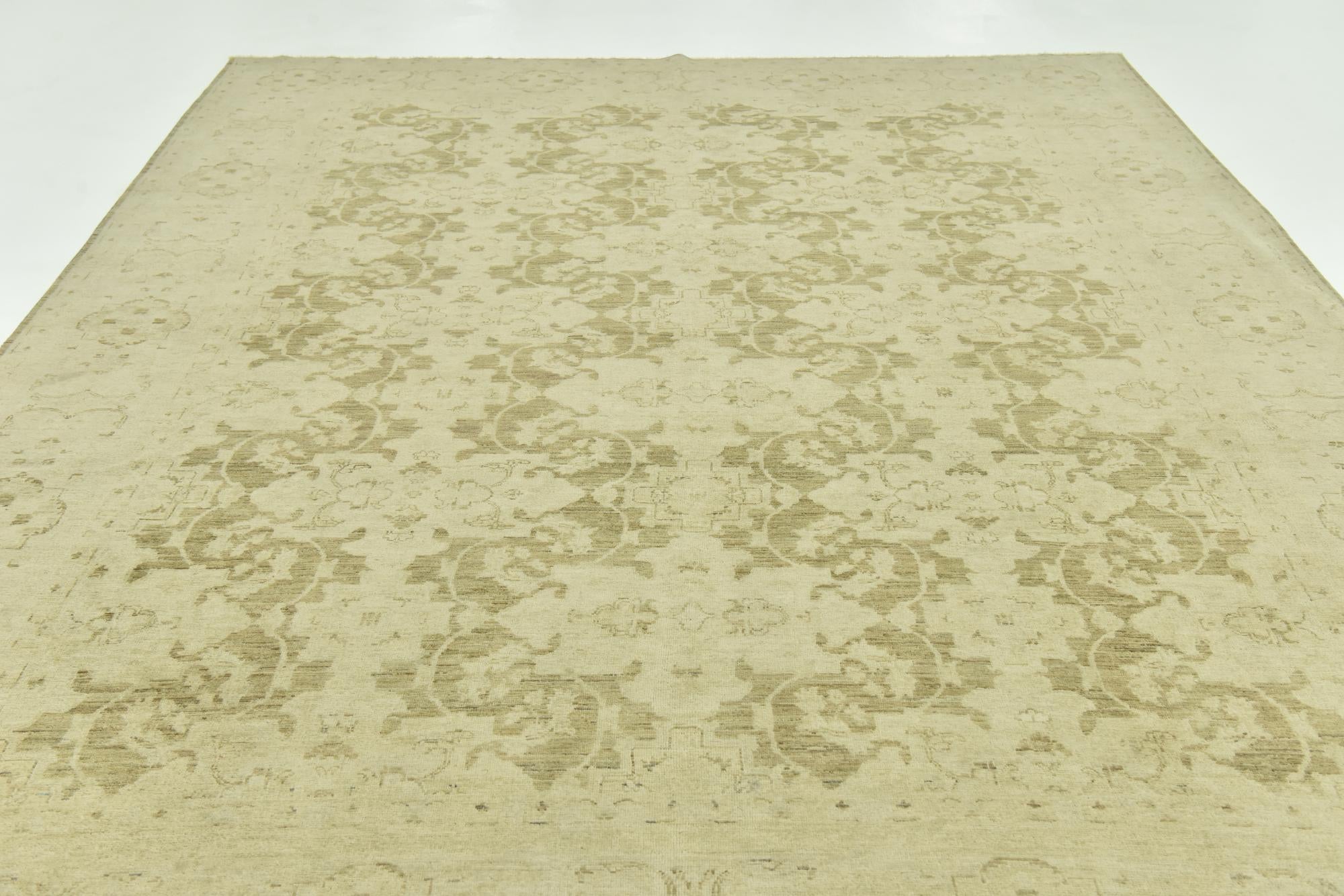 8' 10 x 11' 5 Hand Knotted Peshawar Ziegler Rug