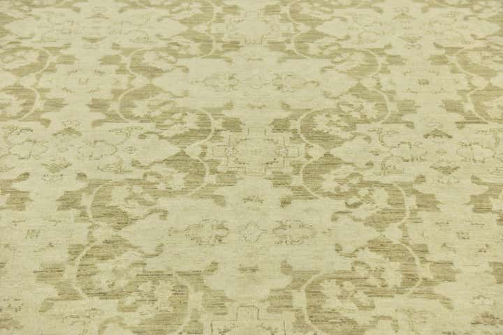 8' 10 x 11' 5 Hand Knotted Peshawar Ziegler Rug