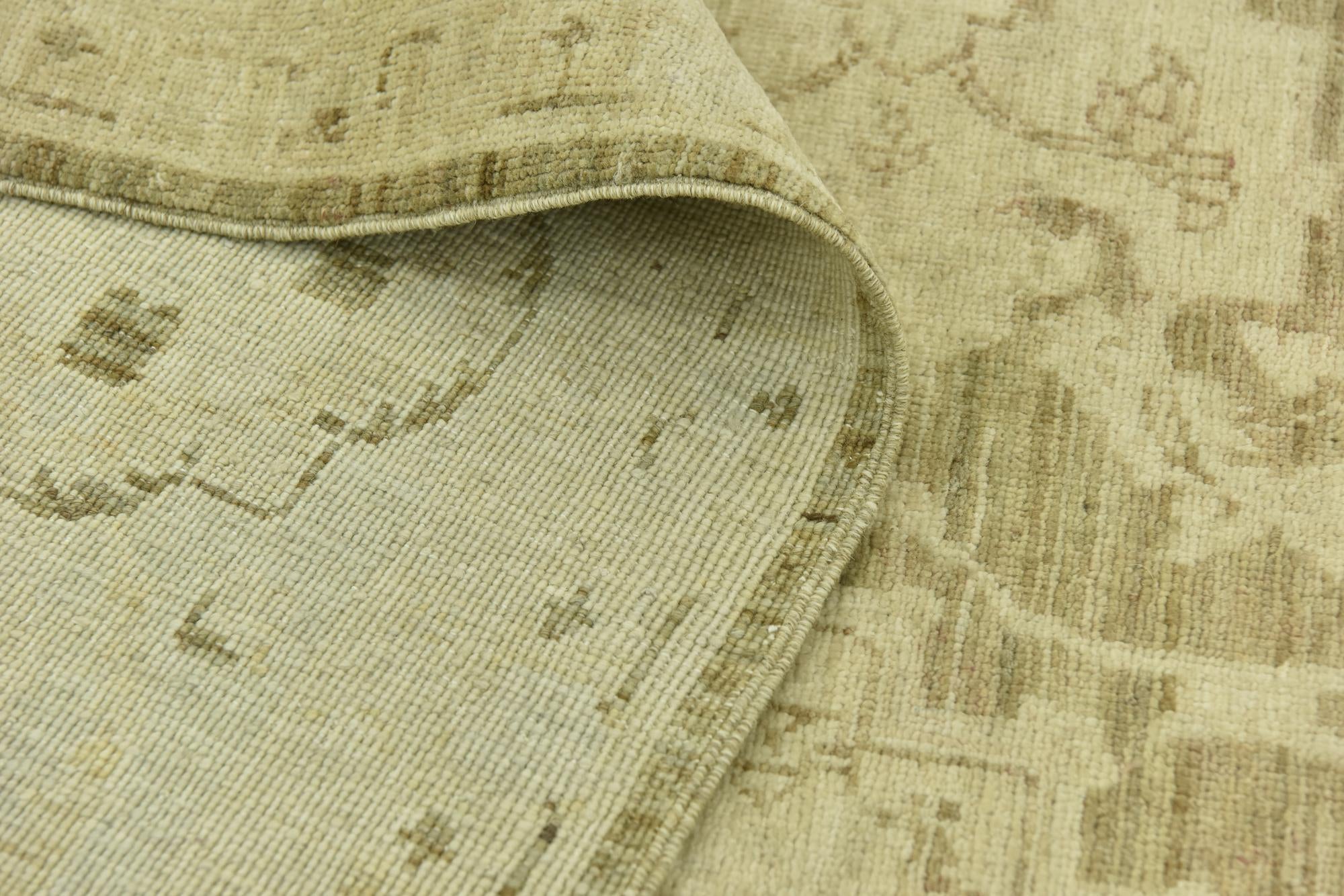 8' 10 x 11' 5 Hand Knotted Peshawar Ziegler Rug