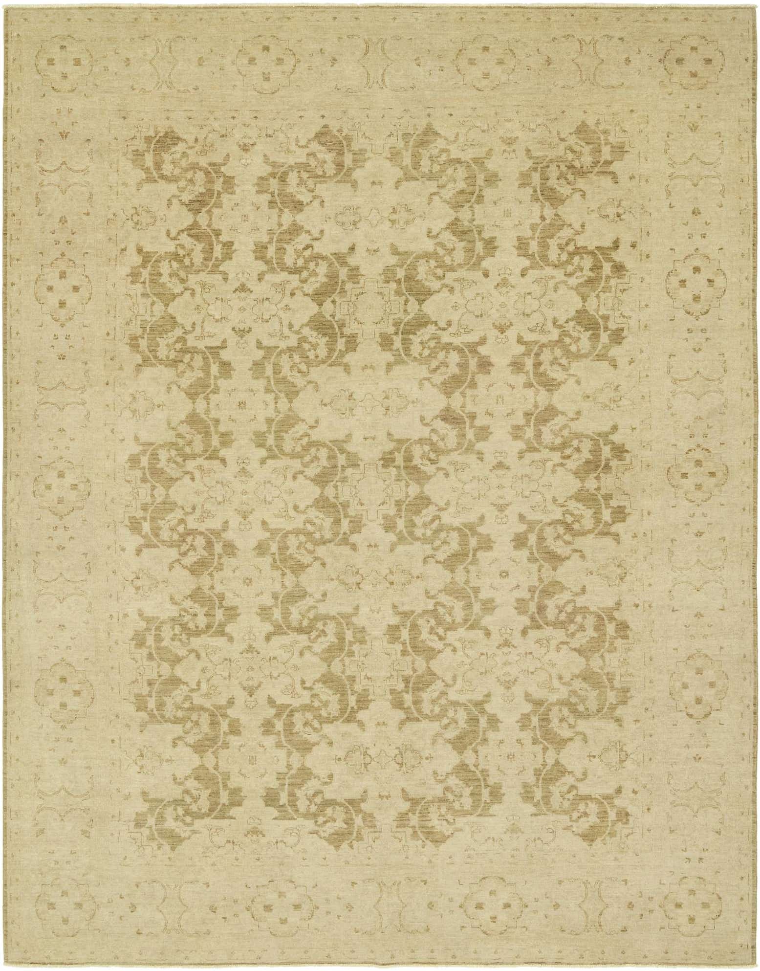 8' 10 x 11' 5 Hand Knotted Peshawar Ziegler Rug
