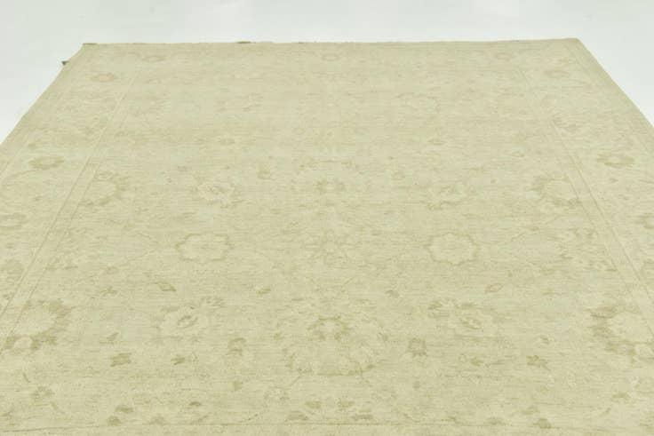 Detail image of 8' 2 x 10' Hand Knotted Peshawar Ziegler Rug