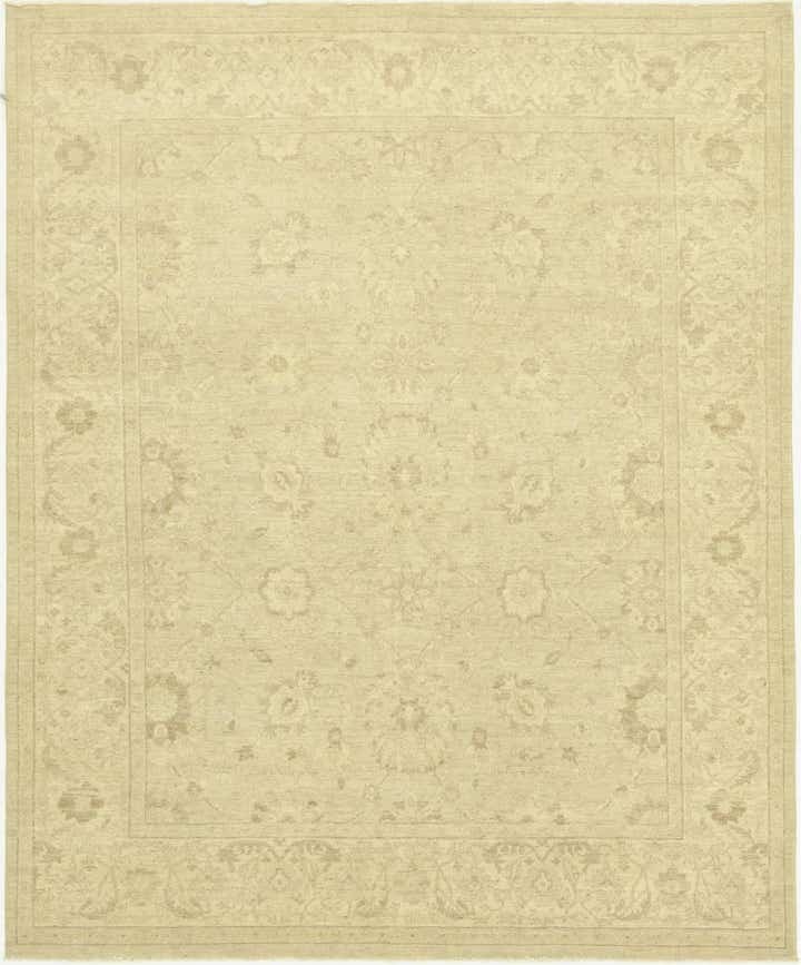 8' 2 x 10' Hand Knotted Peshawar Ziegler Rug