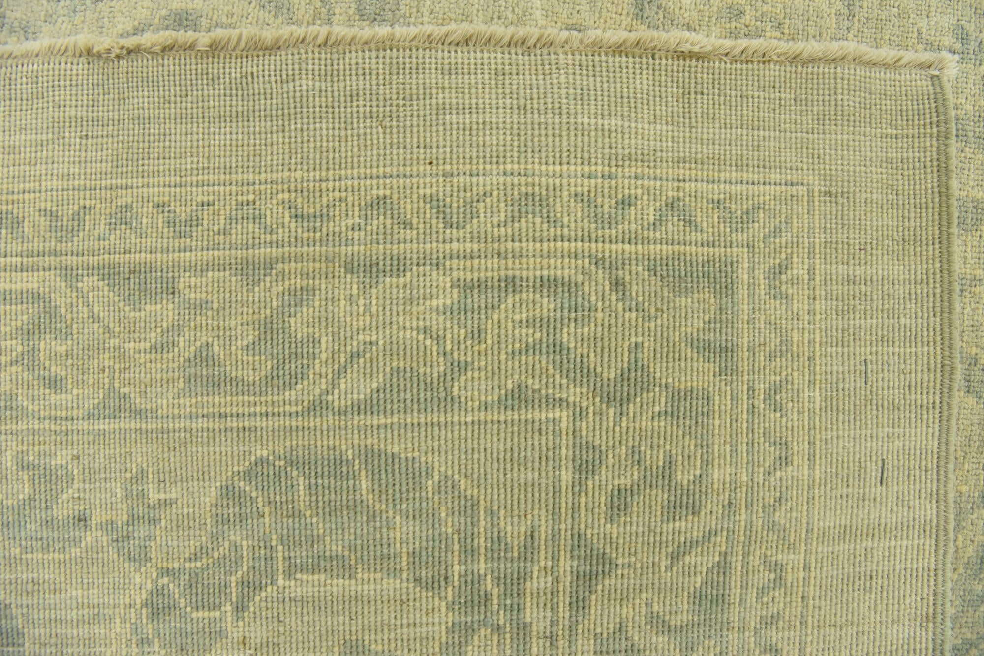 12' 3 x 18' 4 Hand Knotted Peshawar Ziegler Rug