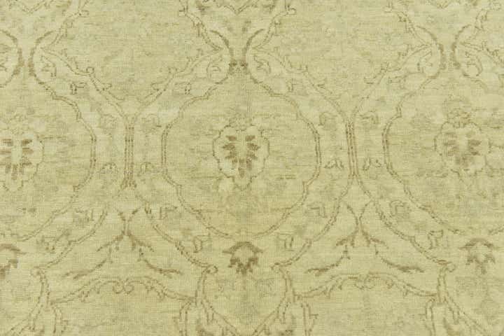 5' 7 x 7' 9 Hand Knotted Peshawar Ziegler Wool Rug
