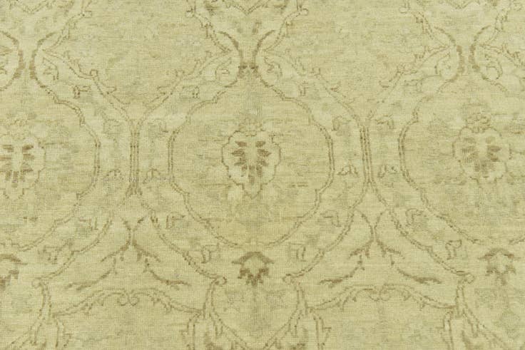 Detail image of 5' 7 x 7' 9 Hand Knotted Peshawar Ziegler Wool Rug