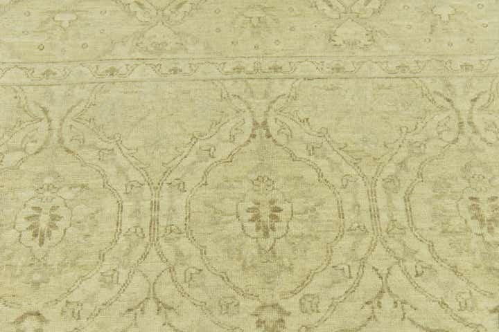5' 7 x 7' 9 Hand Knotted Peshawar Ziegler Wool Rug