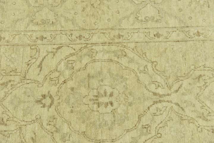 5' 7 x 7' 9 Hand Knotted Peshawar Ziegler Wool Rug