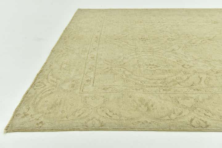 5' 7 x 7' 9 Hand Knotted Peshawar Ziegler Wool Rug