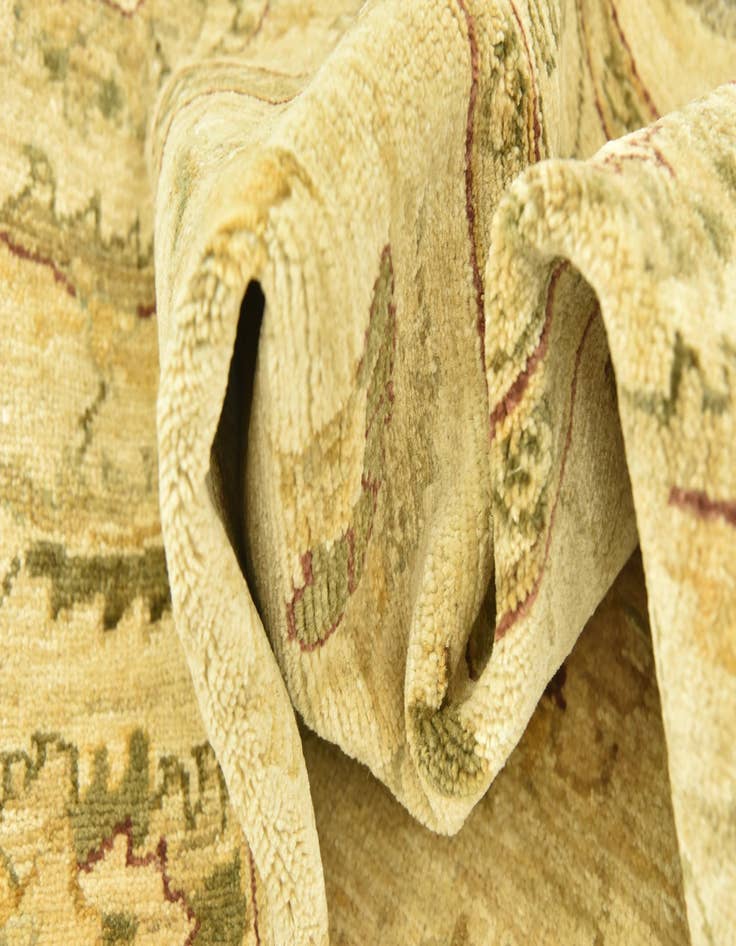 Detail image of 5' x 6' 10  Hand Knotted Peshawar Ziegler Rug