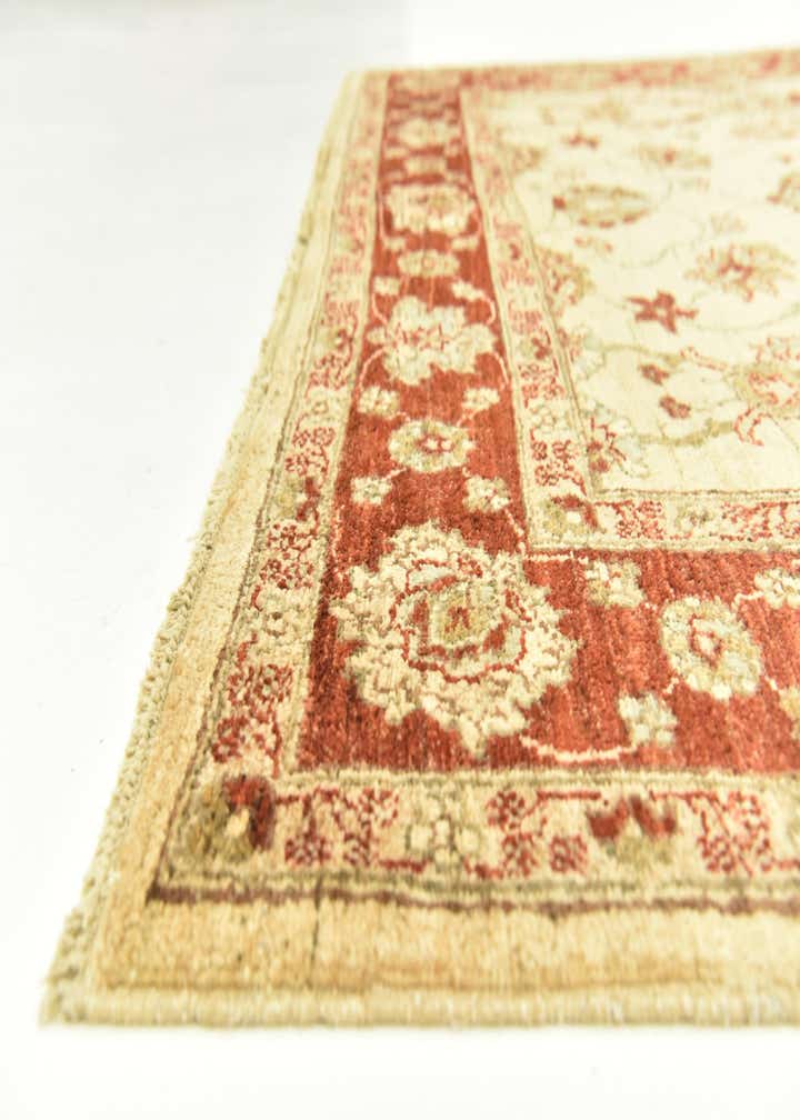 5' 3 x 6' 10 Hand Knotted Peshawar Ziegler Rug