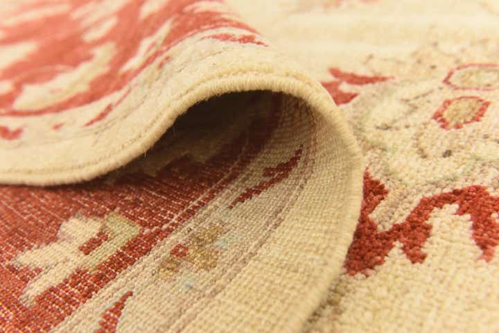 6' 8 x 9' 7 Hand Knotted Peshawar Ziegler Rug