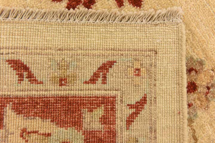 6' 8 x 9' 7 Hand Knotted Peshawar Ziegler Rug