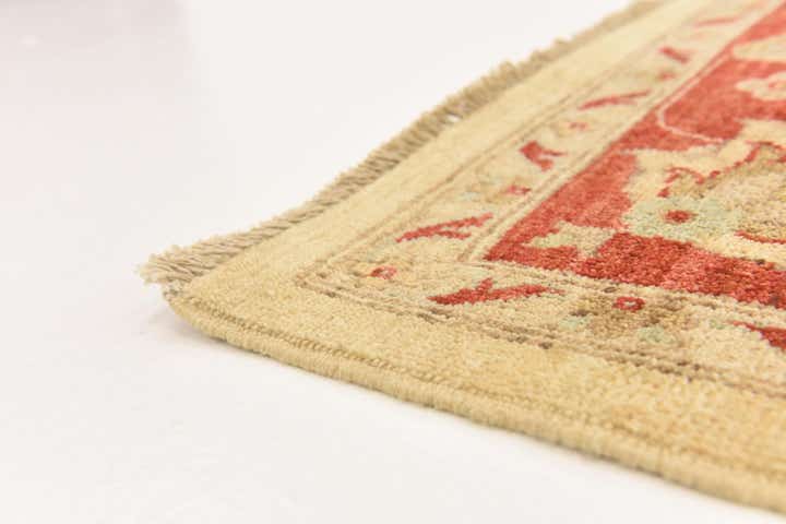 6' 8 x 9' 7 Hand Knotted Peshawar Ziegler Rug