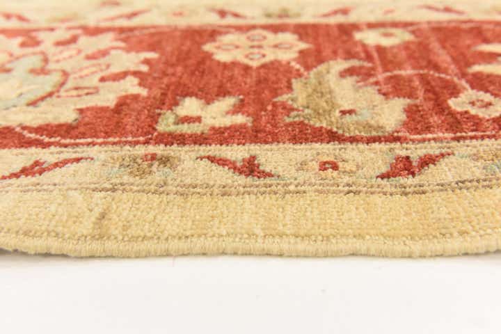 6' 8 x 9' 7 Hand Knotted Peshawar Ziegler Rug