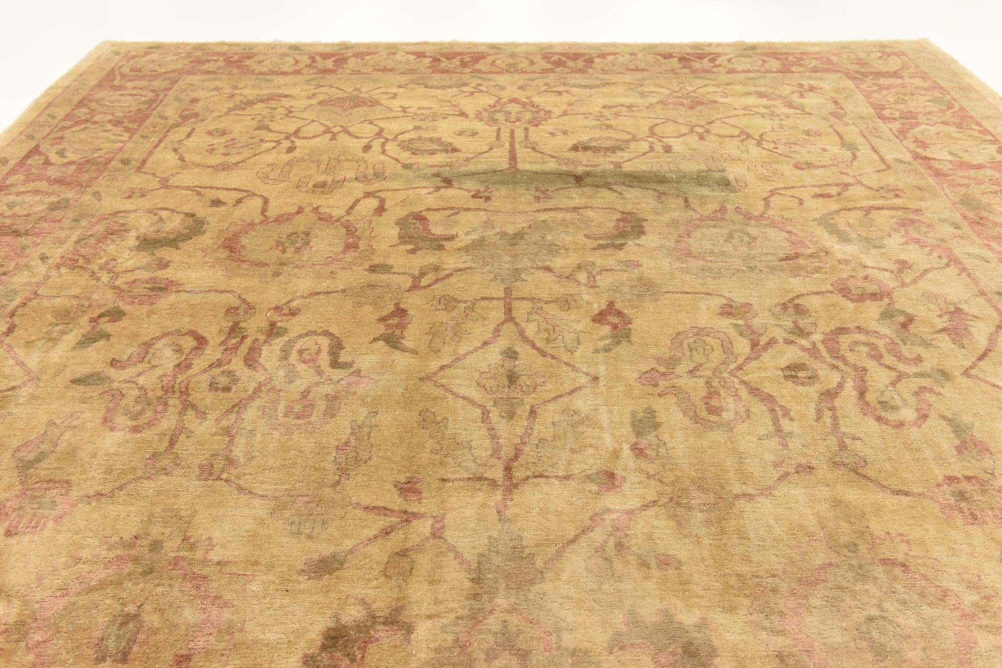 310cm x 410cm Hand Knotted Peshawar Ziegler Rug
