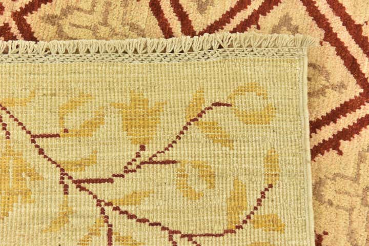 6' 5 x 8' 4 Hand Knotted Peshawar Ziegler Rug