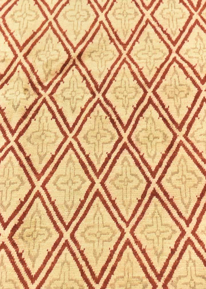 6' 5 x 8' 4 Hand Knotted Peshawar Ziegler Rug