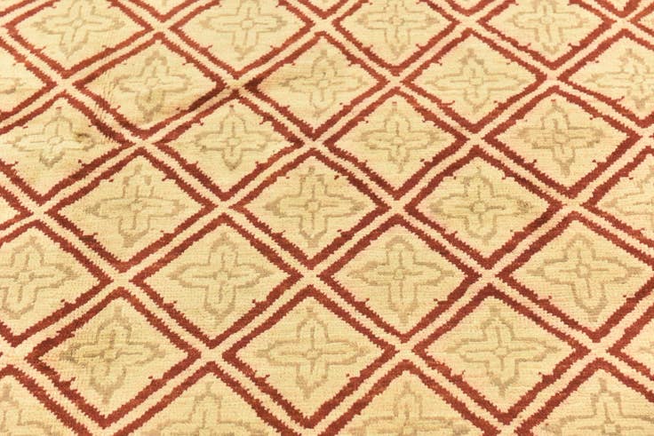 Detail image of 6' 5 x 8' 4 Hand Knotted Peshawar Ziegler Rug