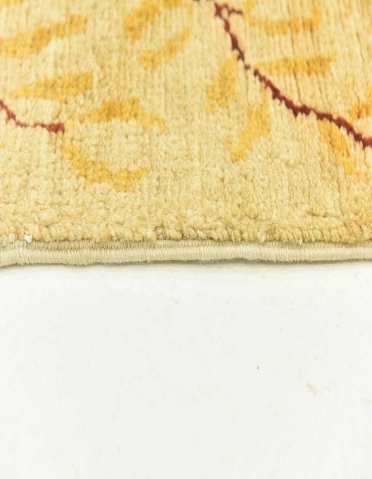 Detail image of 6' 5 x 8' 4  Hand Knotted Peshawar Ziegler Rug