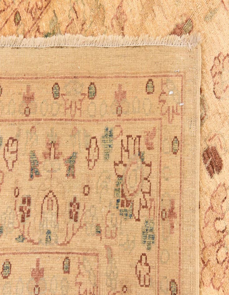 Detail image of 5' 10 x 9' 6  Hand Knotted Peshawar Ziegler Rug