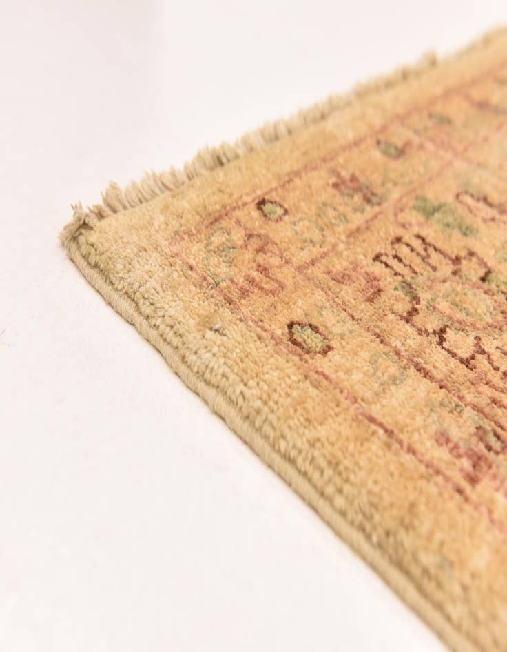 Detail image of 5' 10 x 9' 6  Hand Knotted Peshawar Ziegler Rug