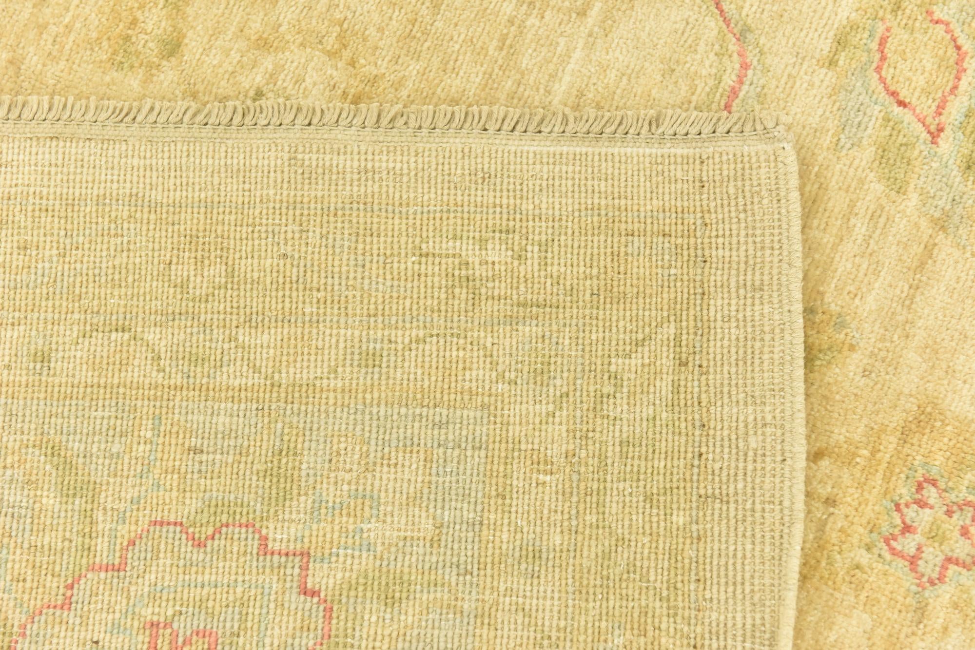 8' 3 x 9' 7 Hand Knotted Peshawar Ziegler Rug