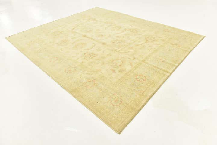 8' 3 x 9' 7 Hand Knotted Peshawar Ziegler Rug