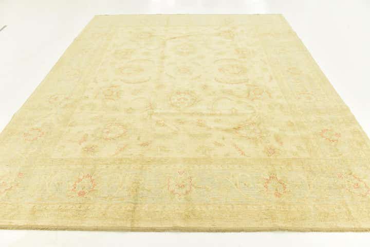 8' 3 x 9' 7 Hand Knotted Peshawar Ziegler Rug