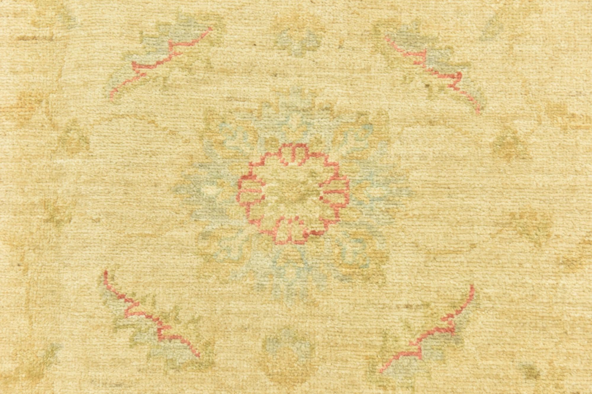 8' 3 x 9' 7 Hand Knotted Peshawar Ziegler Rug