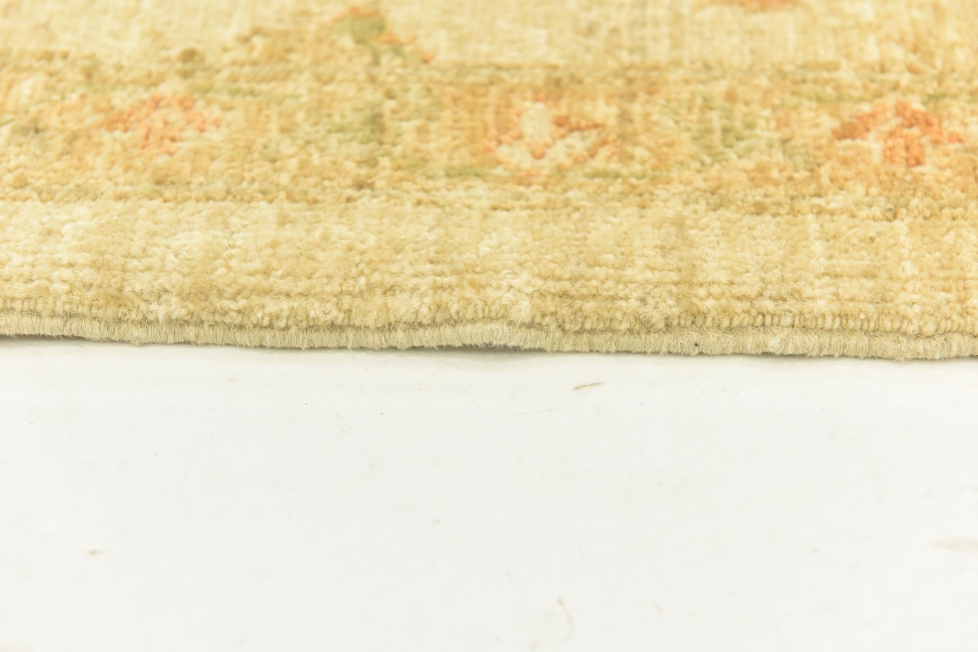6' 8 x 9' 7 Hand Knotted Peshawar Ziegler Rug