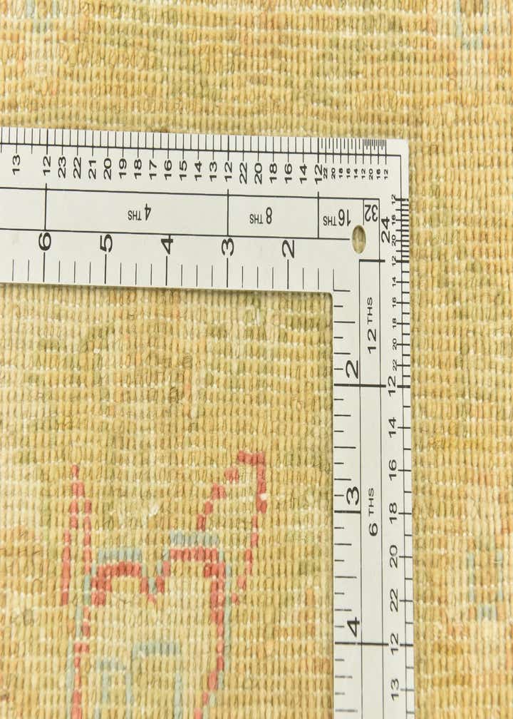 6' 9 x 9' 10 Hand Knotted Peshawar Ziegler Rug