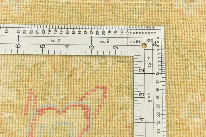 6' 9 x 9' 10 Hand Knotted Peshawar Ziegler Rug