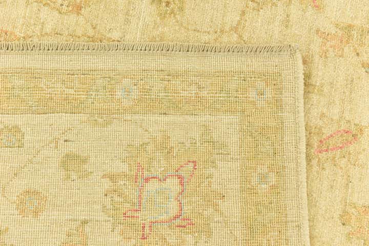 6' 9 x 9' 10 Hand Knotted Peshawar Ziegler Rug