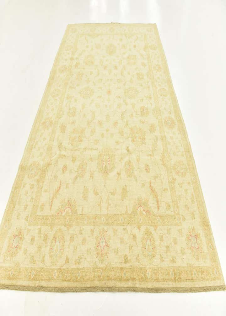 6' 9 x 9' 10 Hand Knotted Peshawar Ziegler Rug
