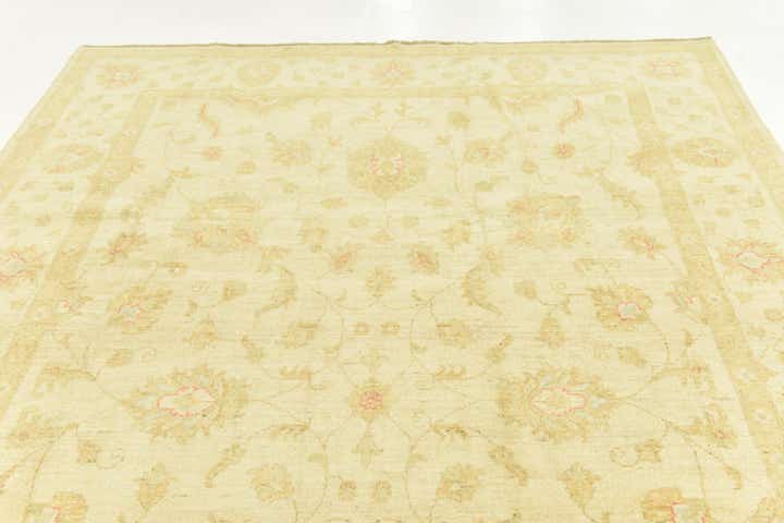 6' 9 x 9' 10 Hand Knotted Peshawar Ziegler Rug