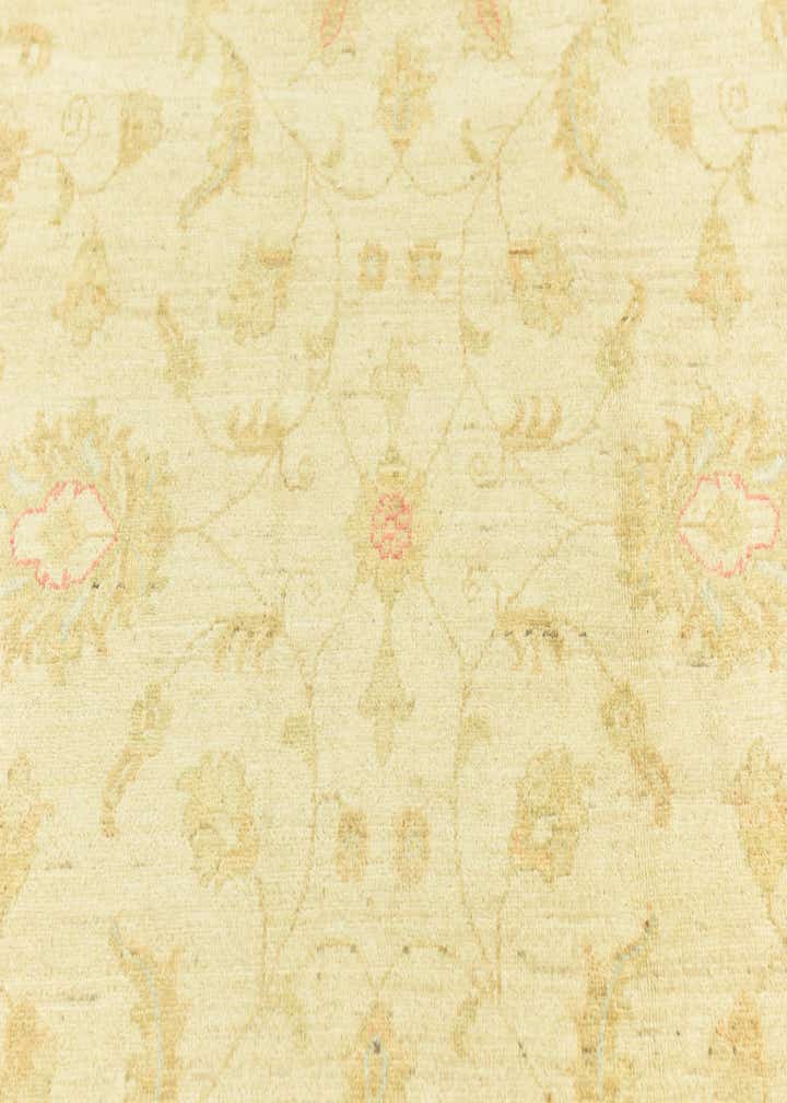 6' 9 x 9' 10 Hand Knotted Peshawar Ziegler Rug