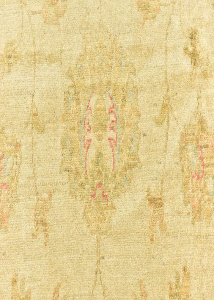 6' 9 x 9' 10 Hand Knotted Peshawar Ziegler Rug