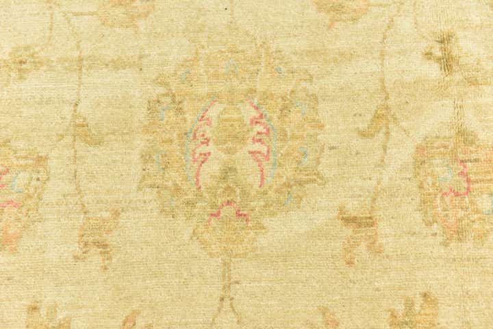 6' 9 x 9' 10 Hand Knotted Peshawar Ziegler Rug