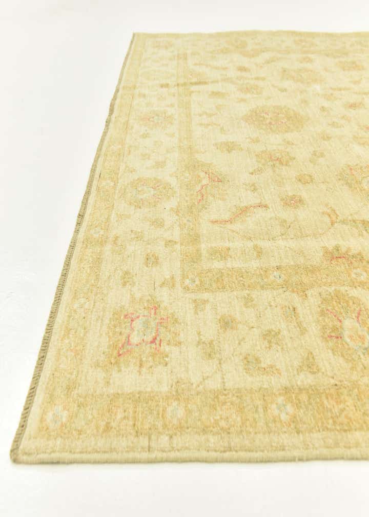 6' 9 x 9' 10 Hand Knotted Peshawar Ziegler Rug
