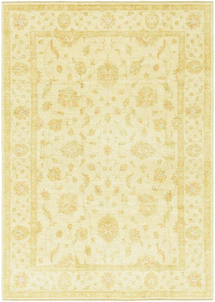 6' 9 x 9' 10 Hand Knotted Peshawar Ziegler Rug