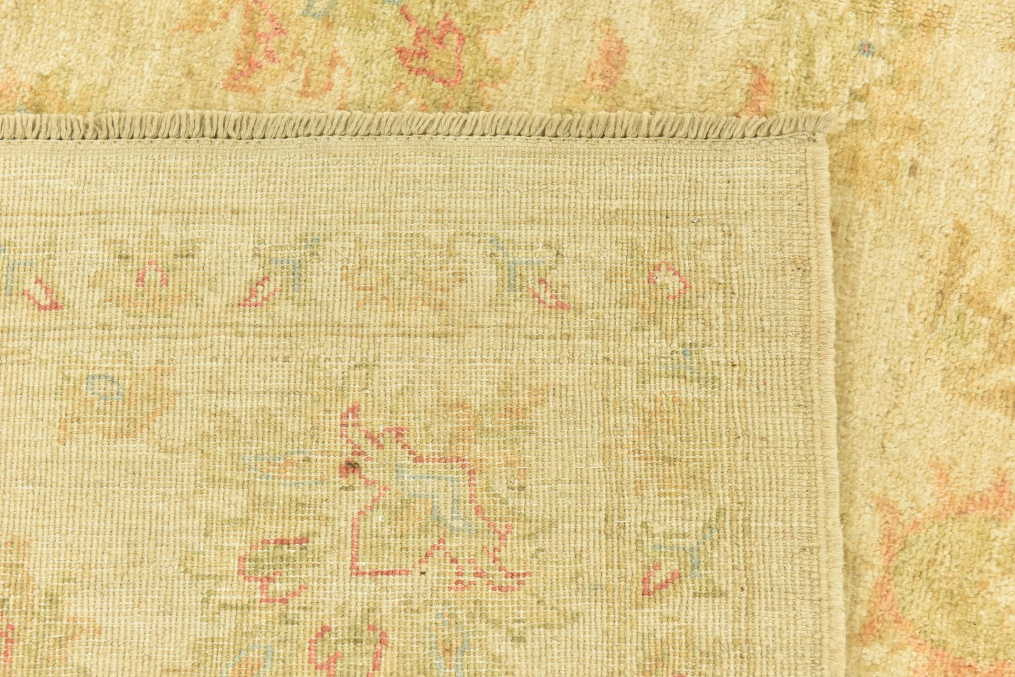 6' 8 x 9' 10 Hand Knotted Peshawar Ziegler Rug