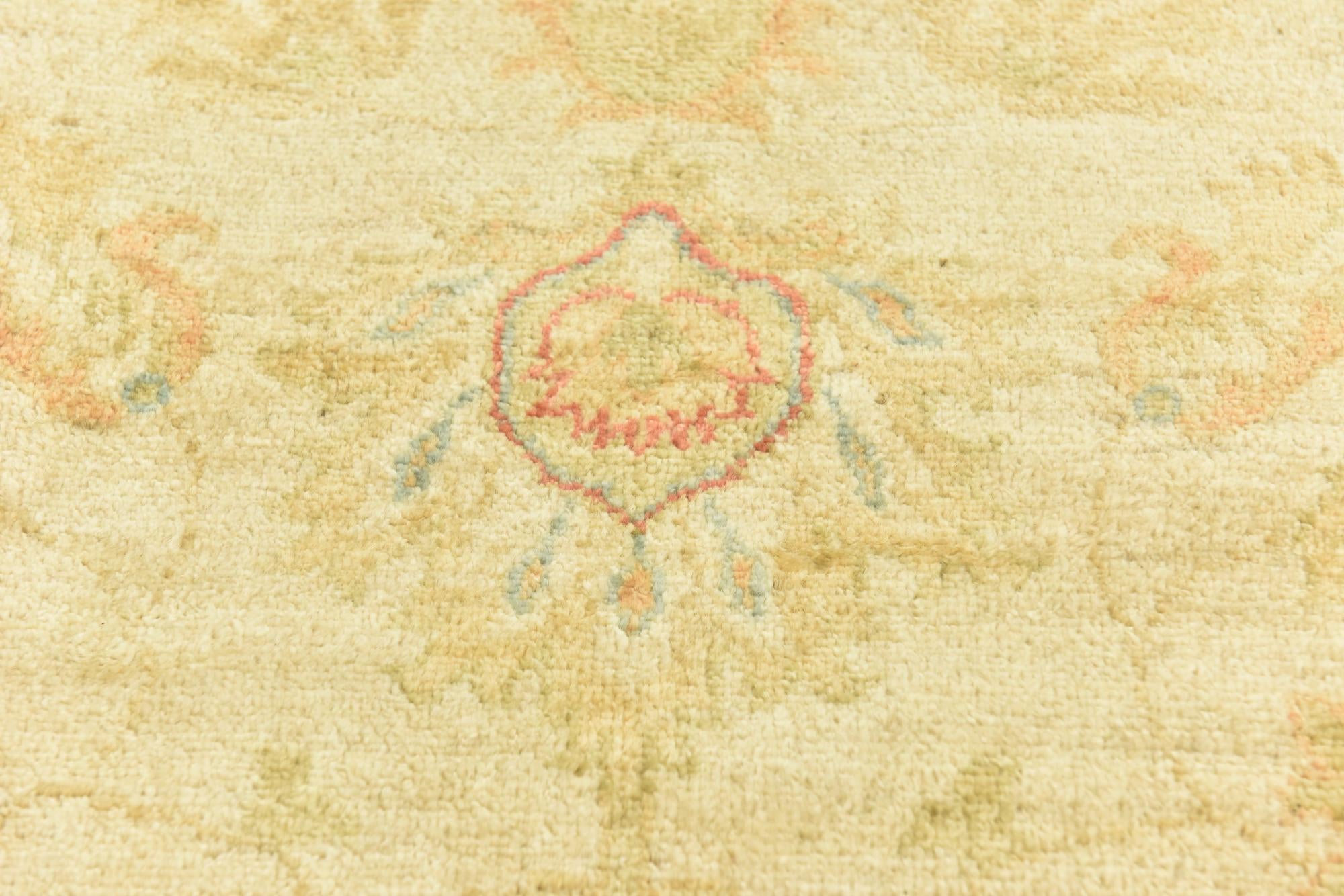 6' 8 x 9' 10 Hand Knotted Peshawar Ziegler Rug
