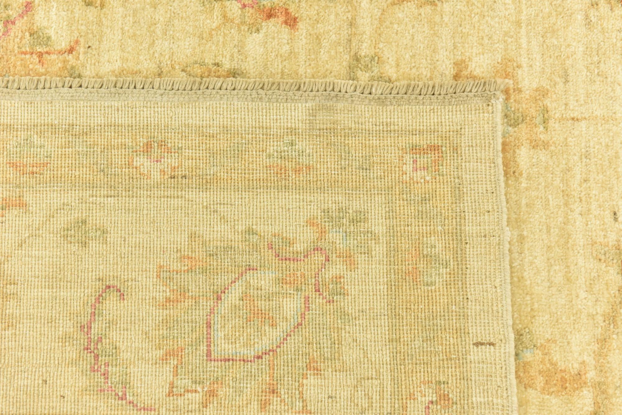6' 8 x 9' 8 Hand Knotted Peshawar Ziegler Rug