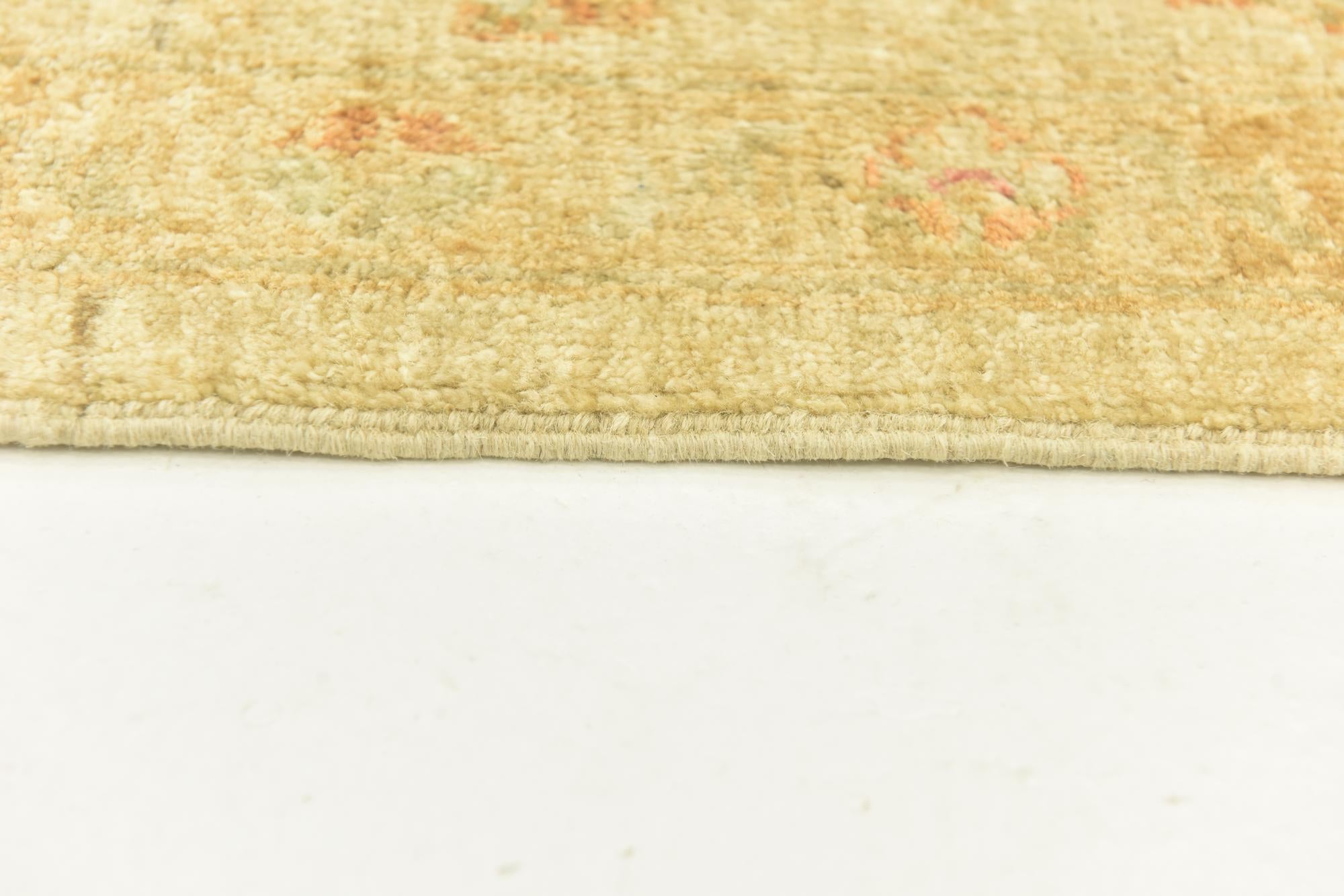 6' 8 x 9' 8 Hand Knotted Peshawar Ziegler Rug