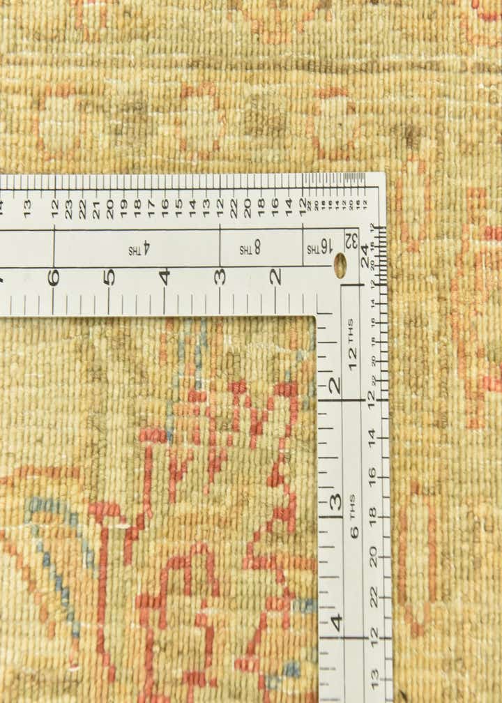 7' 1 x 9' 5 Hand Knotted Peshawar Ziegler Rug