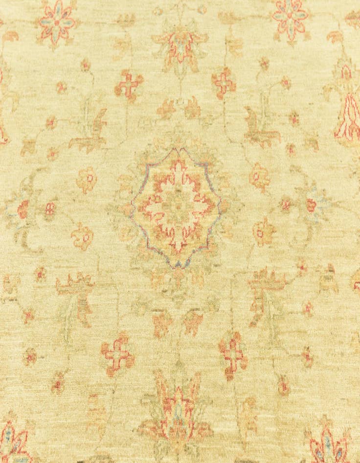 Detail image of 7' 1 x 9' 5 Hand Knotted Peshawar Ziegler Rug